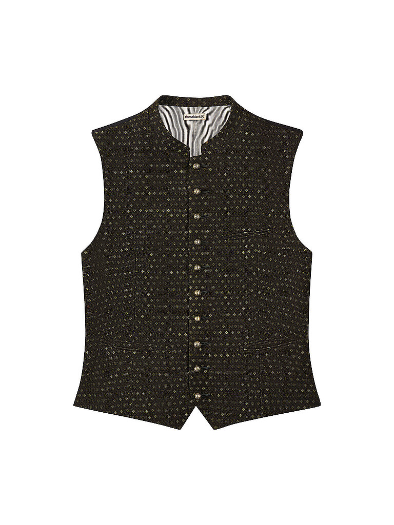 Chaleco de Trachten KONSTANTIN verde oscuro 52