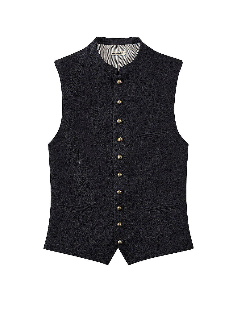 gottseidank Chaleco tradicional KONSTANTIN azul oscuro