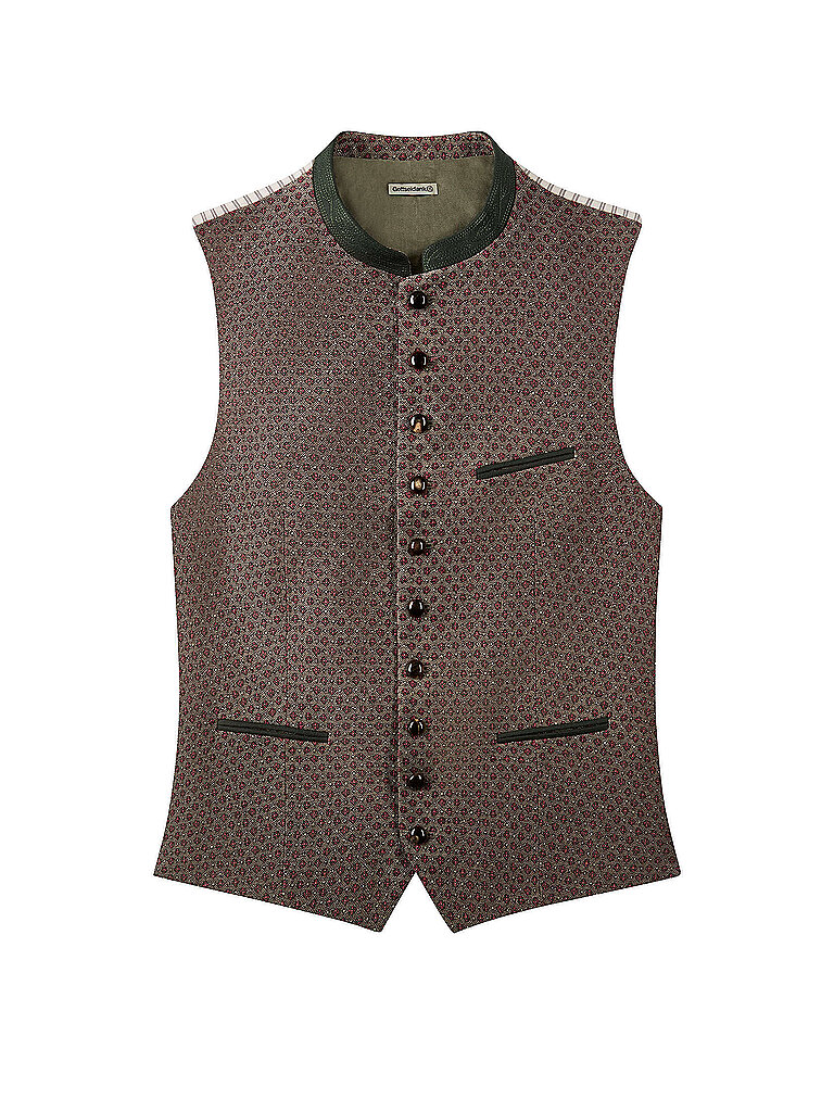 gottseidank Chaleco tradicional KONSTANTIN gris claro