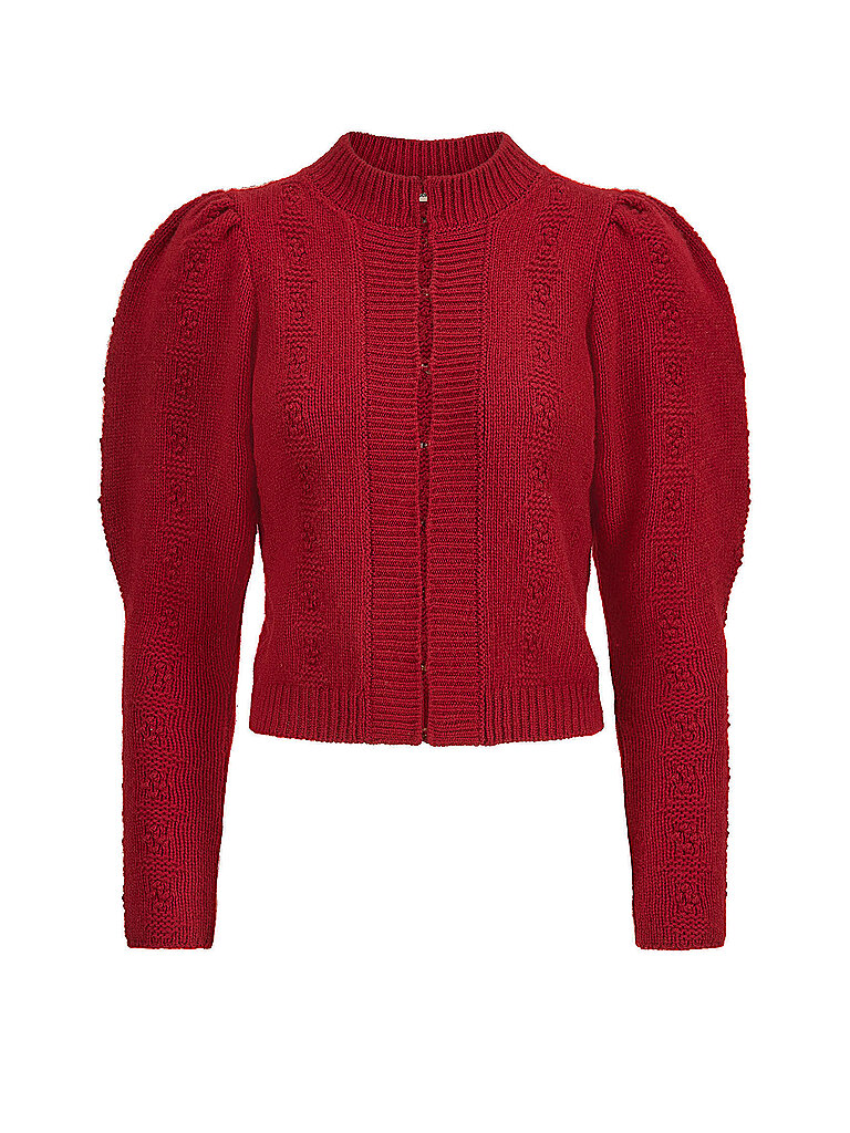 gottseidank Chaqueta de punto tradicional METTE rojo