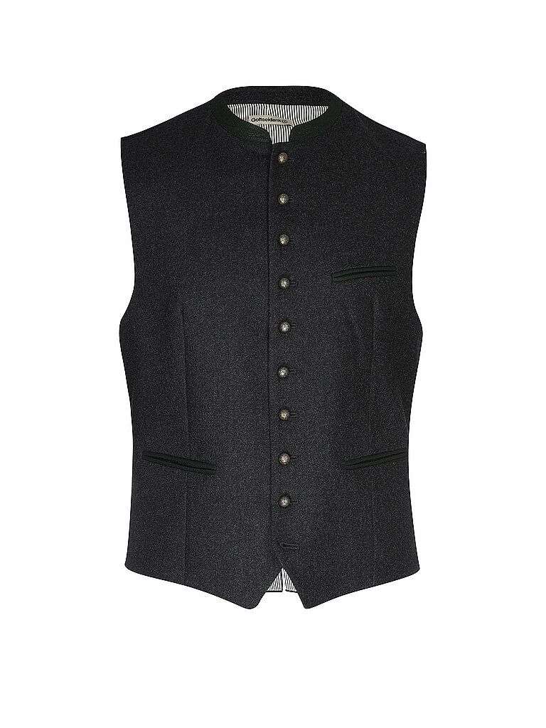 gottseidank Chaleco tradicional KONSTANTIN gris