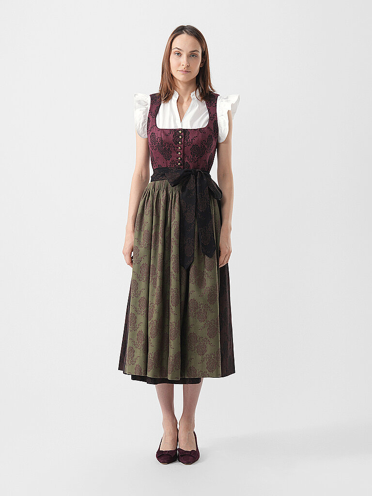 gottseidank Dirndl MONIKA rojo