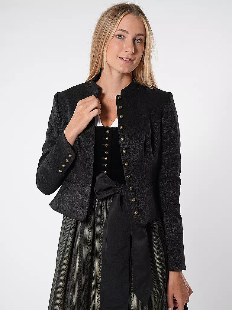 GOTTSEIDANK | Blazer tradicional BARBARA | Negro