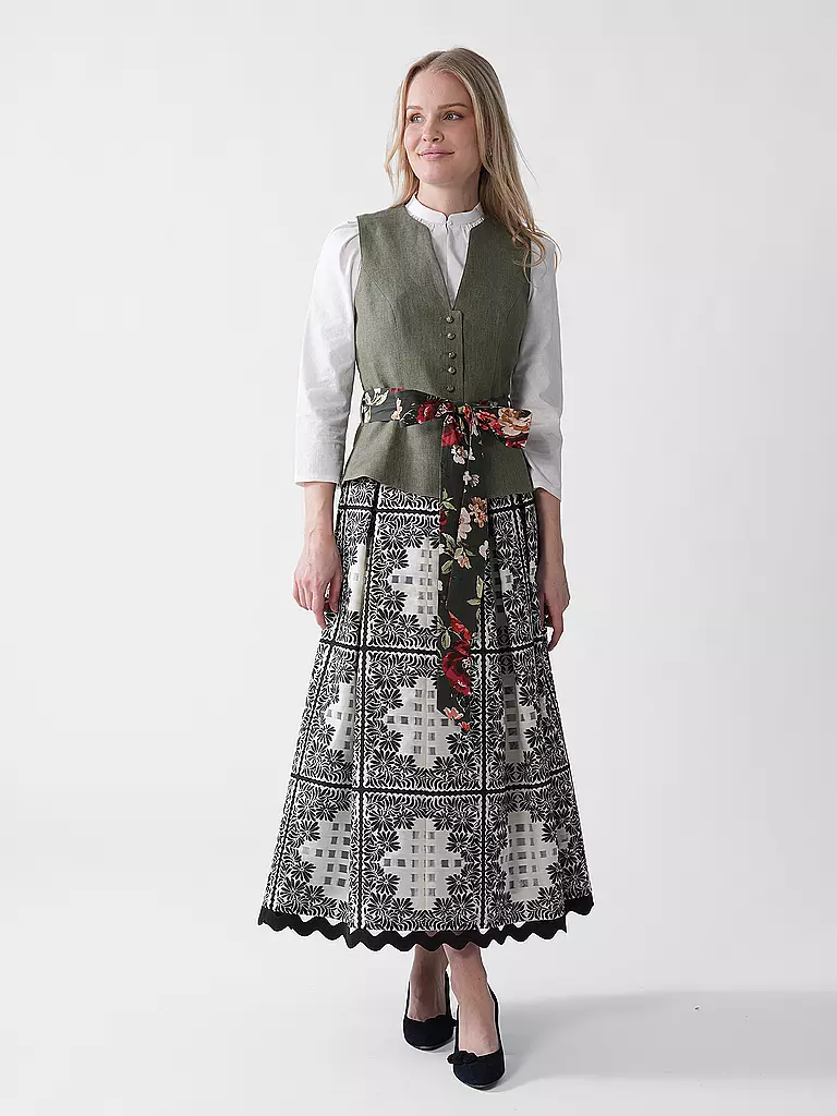 GOTTSEIDANK | Blusa de Dirndl DONE | Crema