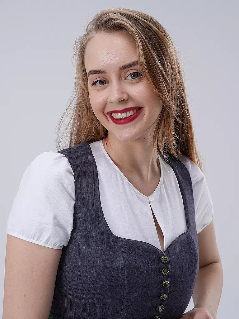 GOTTSEIDANK | Blusa de Dirndl ELLA | Blanco
