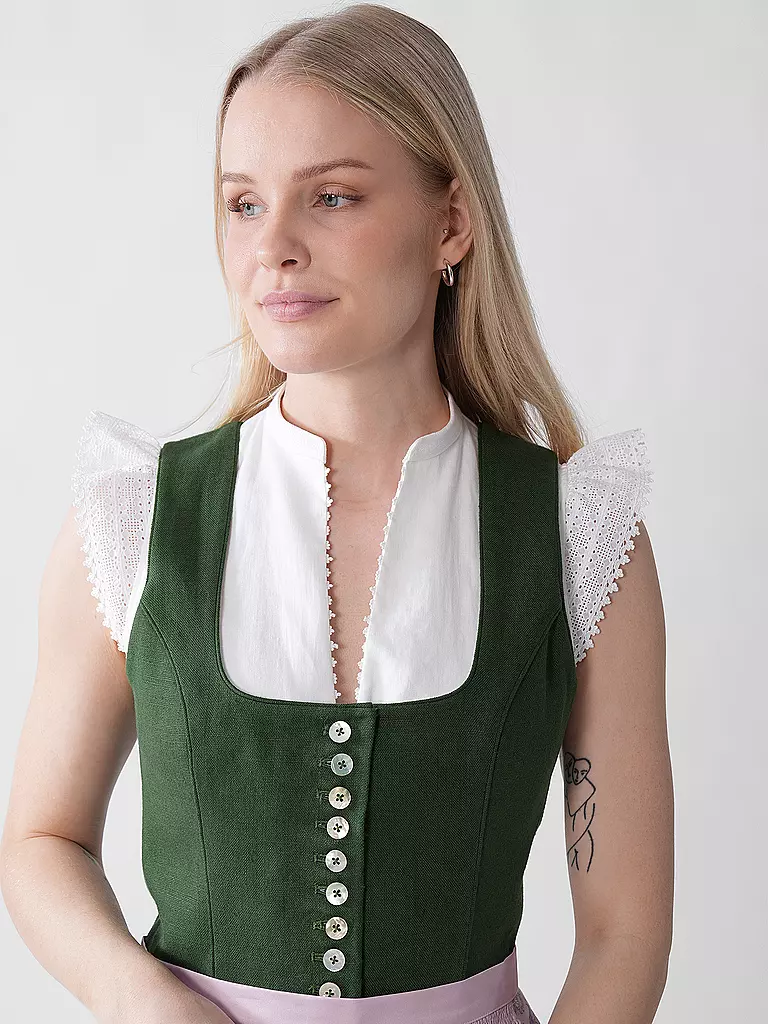 GOTTSEIDANK | Blusa de Dirndl JOSI | Blanco