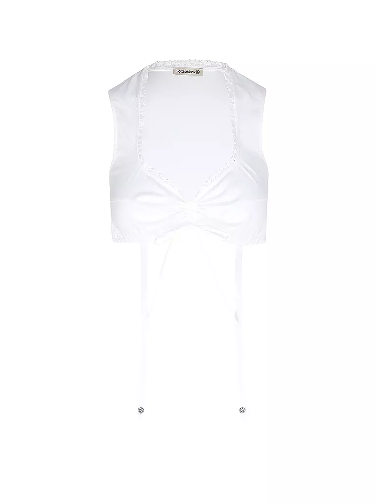 GOTTSEIDANK | Blusa de Dirndl MARESA | Blanco