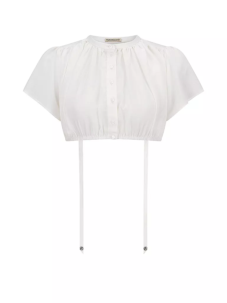 GOTTSEIDANK | Blusa de dirndl MILA | Crema