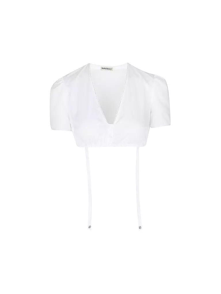 GOTTSEIDANK | Blusa de Dirndl SOPHIE | Blanco