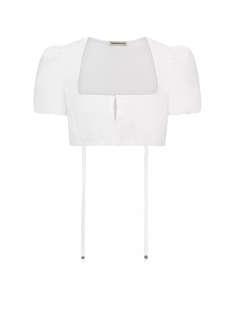 GOTTSEIDANK | Blusa Dirndl | Crema