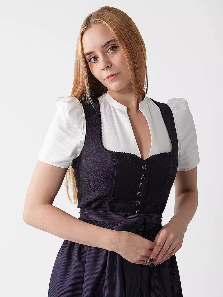 GOTTSEIDANK | Blusa para Dirndl | Blanco