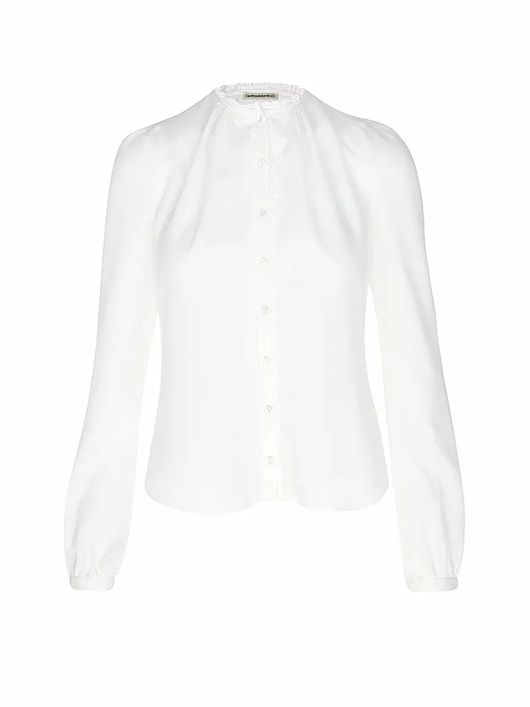 GOTTSEIDANK | Blusa tradicional VALERIE | Crema