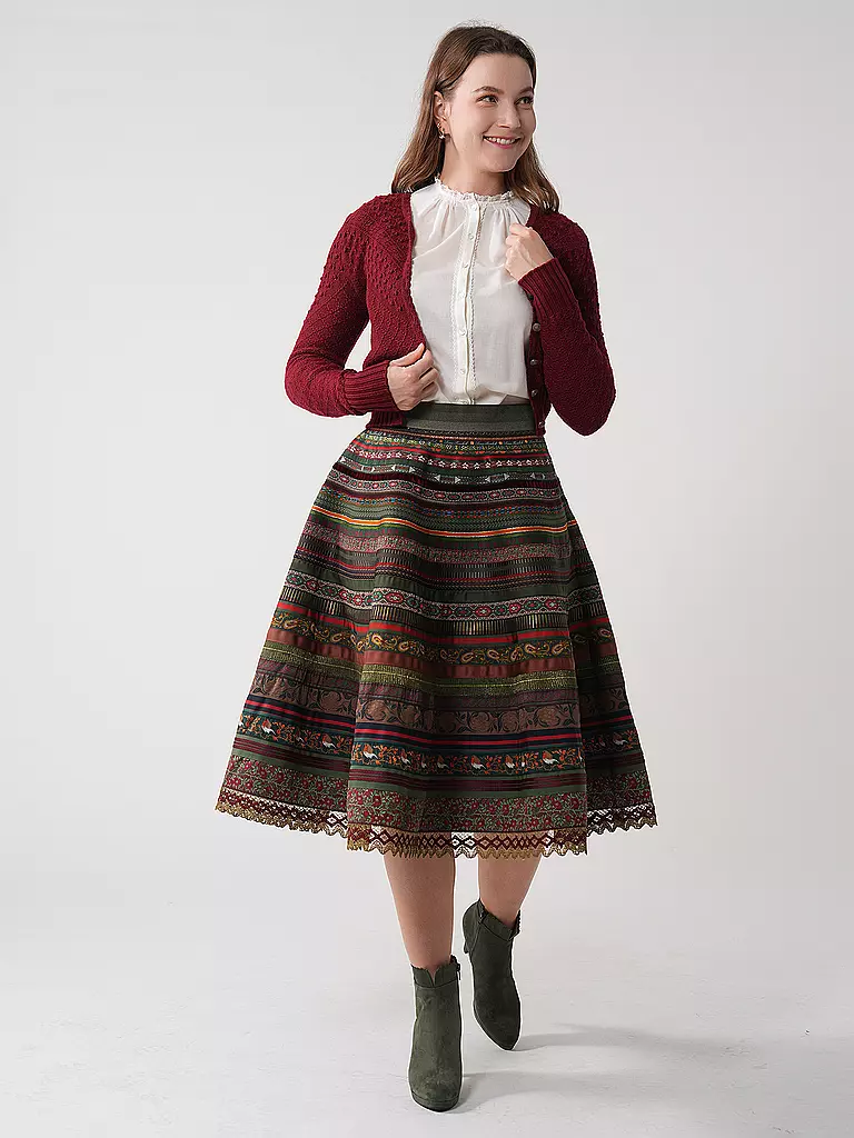 GOTTSEIDANK | Blusa tradicional VALERIE | Crema