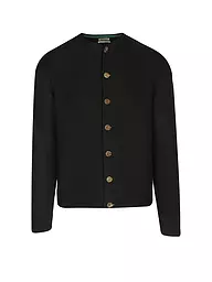 GOTTSEIDANK | Cárdigan tradicional Anselm | Verde oscuro