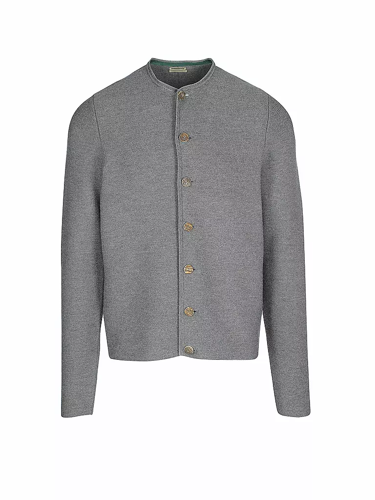 GOTTSEIDANK | Cárdigan tradicional Anselm | Gris