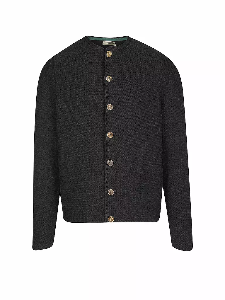 GOTTSEIDANK | Cárdigan tradicional Anselm | Negro