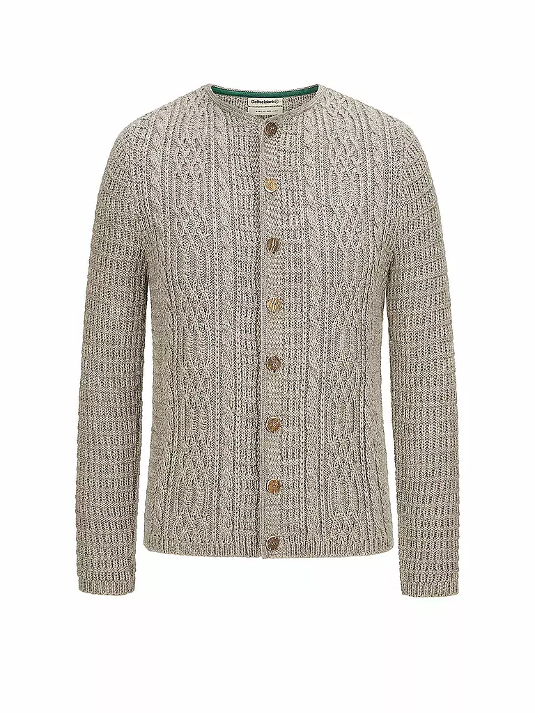 GOTTSEIDANK | Cárdigan tradicional ANTON | Beige