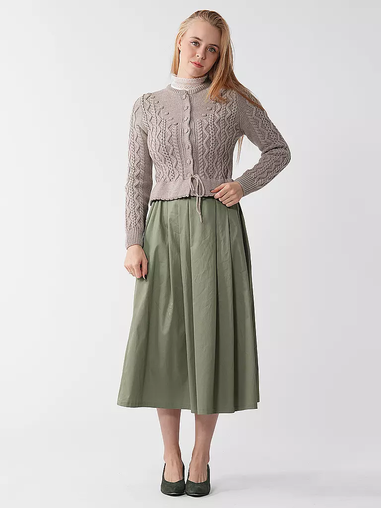 GOTTSEIDANK | Cárdigan tradicional de punto LENE | Beige