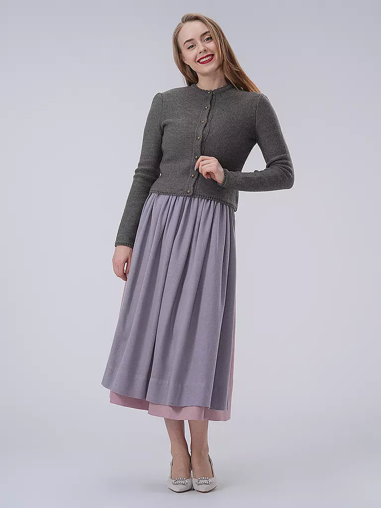GOTTSEIDANK | Cárdigan tradicional MIRL | Gris