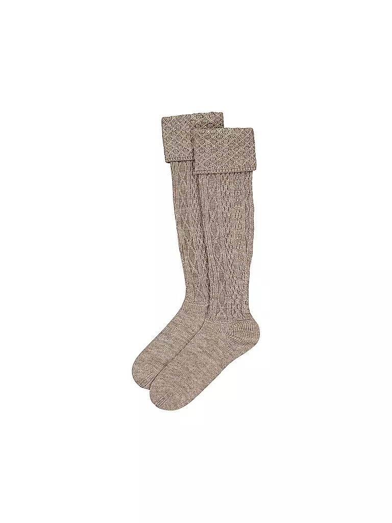 GOTTSEIDANK | Calcetines tradicionales LOISACH | Beige