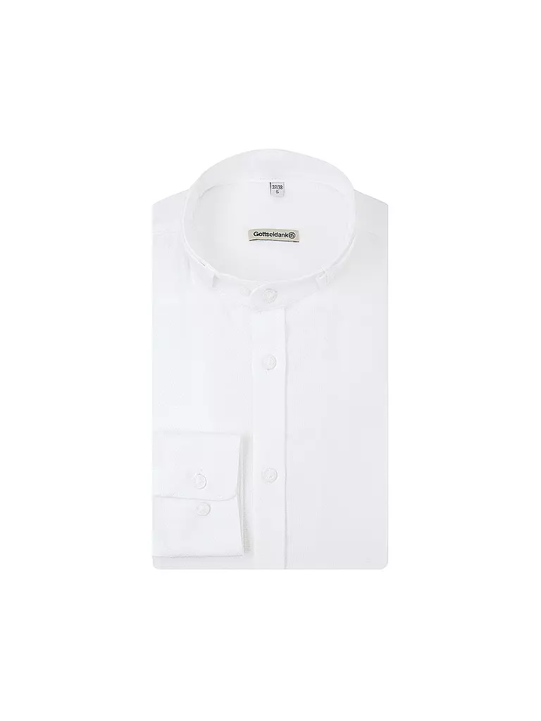 GOTTSEIDANK | Camisa tradicional LENZ | Blanco