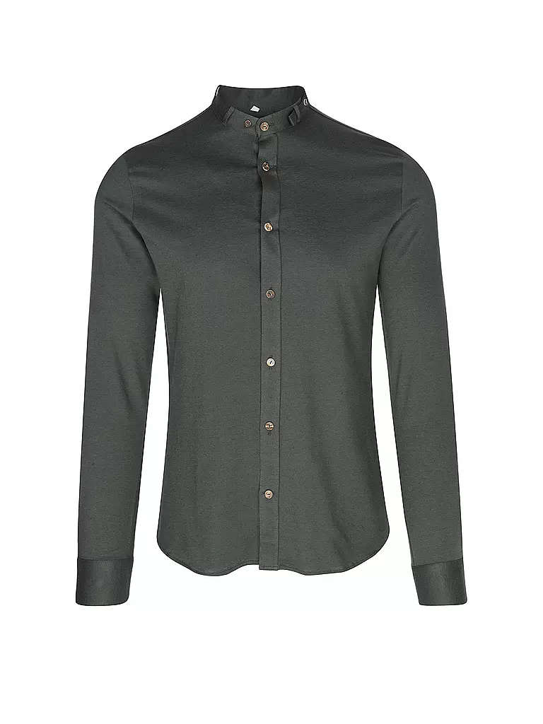 GOTTSEIDANK | Camisa tradicional LENZ | Verde oscuro