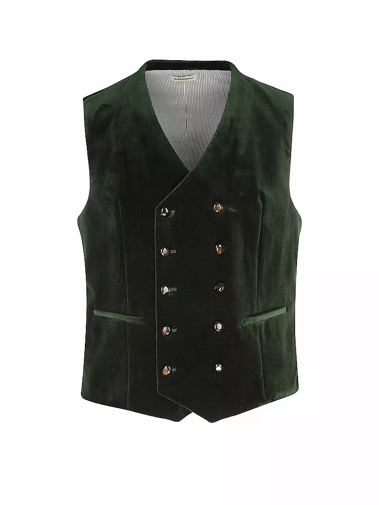 GOTTSEIDANK | Chaleco tradicional ADAM | Verde oscuro