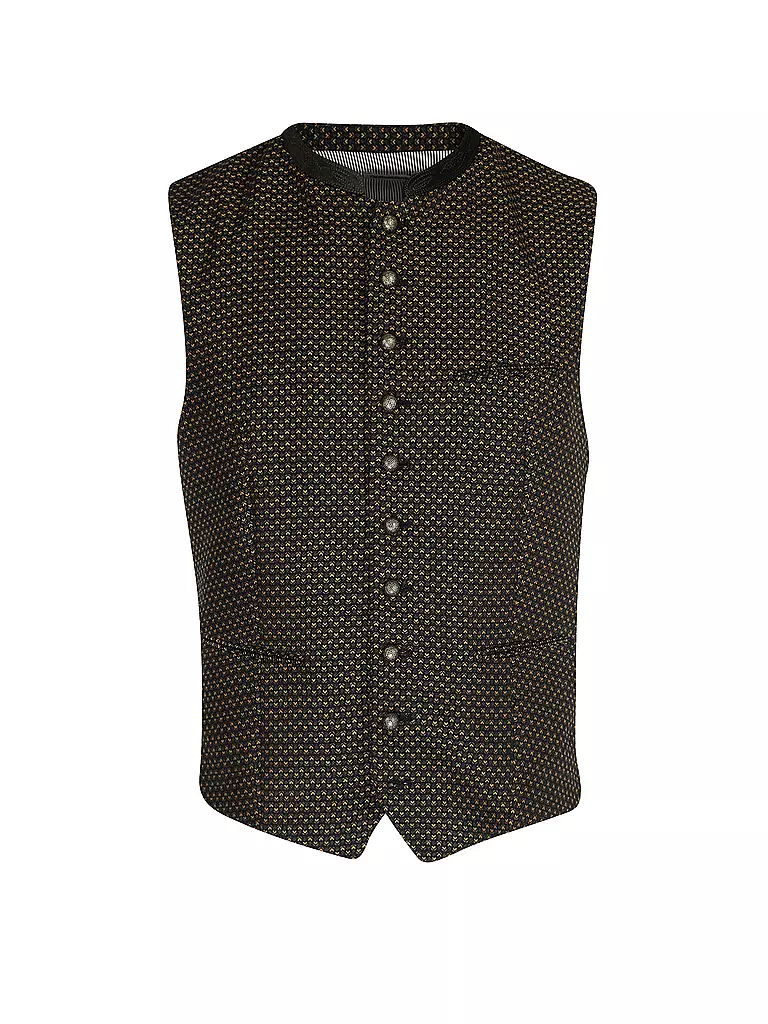 GOTTSEIDANK | Chaleco tradicional KONSTANTIN NS | Negro