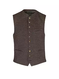 GOTTSEIDANK | Chaleco tradicional KONSTANTIN | Rojo oscuro