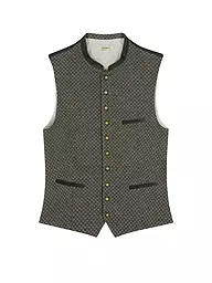 GOTTSEIDANK | Chaleco tradicional KONSTANTIN | Verde oscuro
