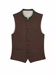 GOTTSEIDANK | Chaleco tradicional KONSTANTIN | Rojo oscuro