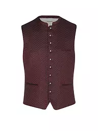 GOTTSEIDANK | Chaleco tradicional KONSTANTIN | Rojo oscuro