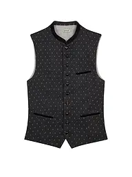 GOTTSEIDANK | Chaleco tradicional KONSTANTIN | Negro