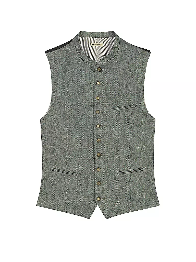 GOTTSEIDANK | Chaleco tradicional KONSTANTIN | Oliva