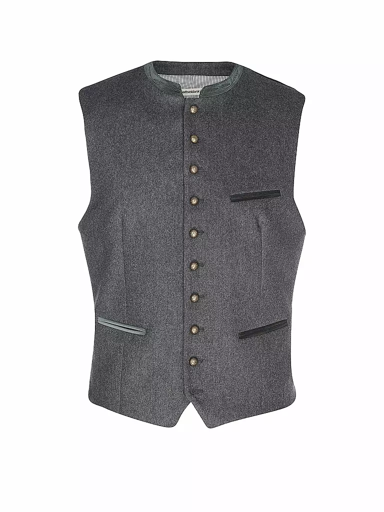 GOTTSEIDANK | Chaleco tradicional KONSTANTIN | Gris