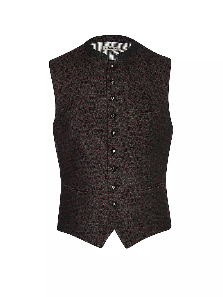 GOTTSEIDANK | Chaleco tradicional KONSTANTIN | Verde oscuro