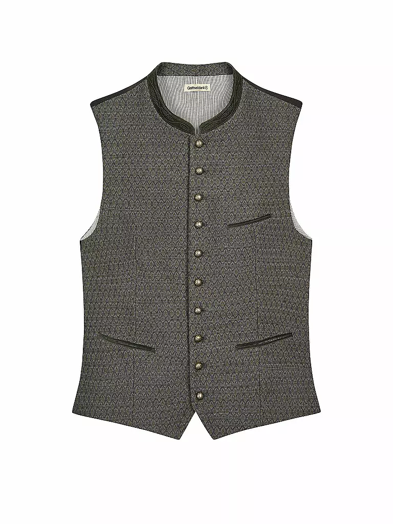 GOTTSEIDANK | Chaleco tradicional KONSTANTIN | Gris