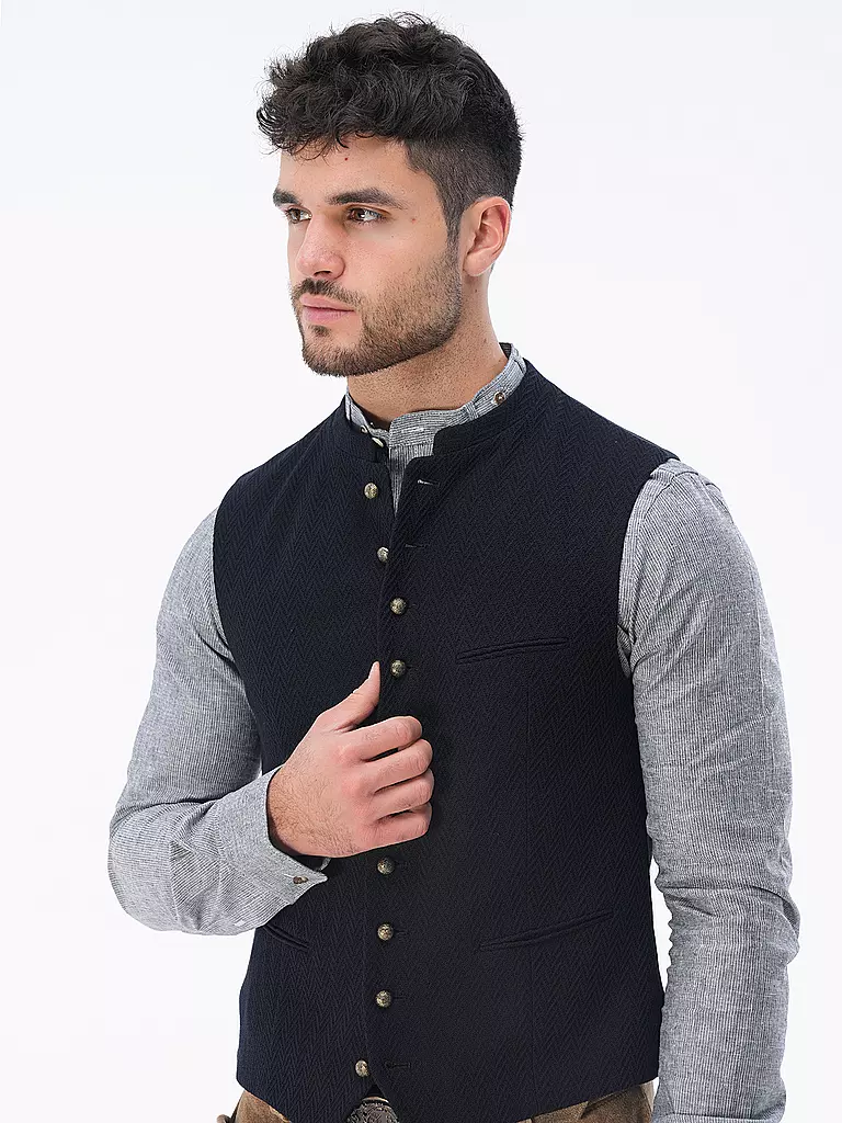 GOTTSEIDANK | Chaleco tradicional KONSTANTIN | Azul