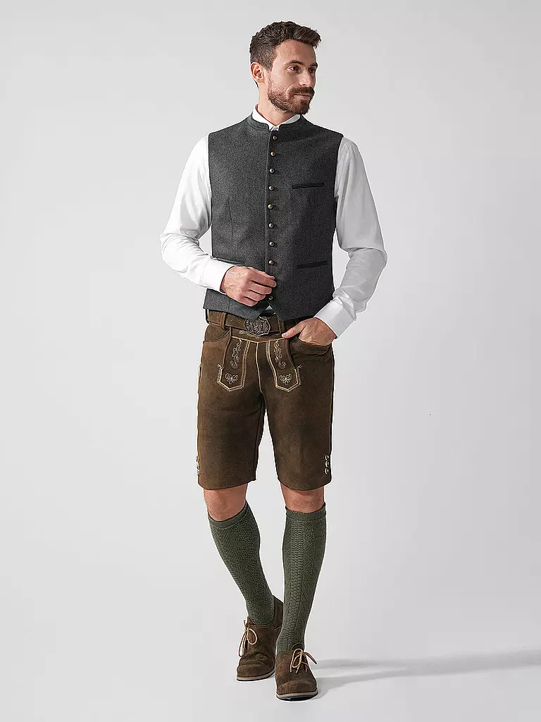 GOTTSEIDANK | Chaleco tradicional KONSTANTIN | Gris
