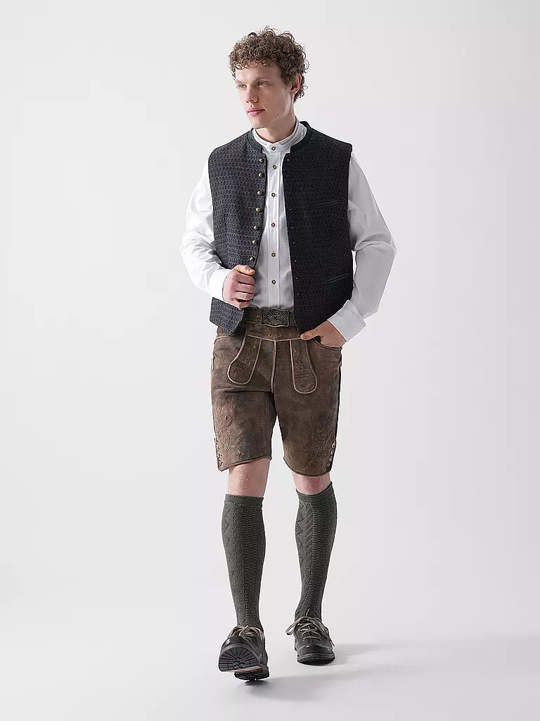 GOTTSEIDANK | Chaleco tradicional KONSTANTIN | Gris