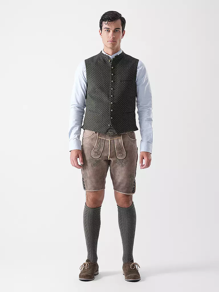 GOTTSEIDANK | Chaleco tradicional KONSTANTIN | Oliva