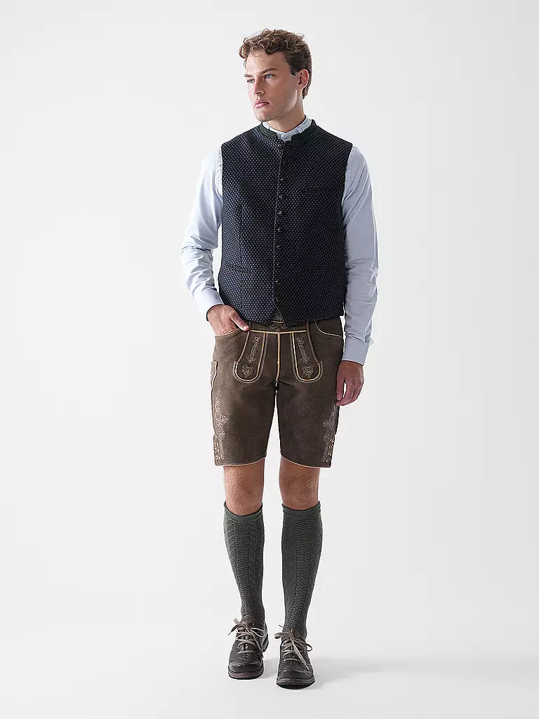 GOTTSEIDANK | Chaleco tradicional KONSTANTIN | Azul