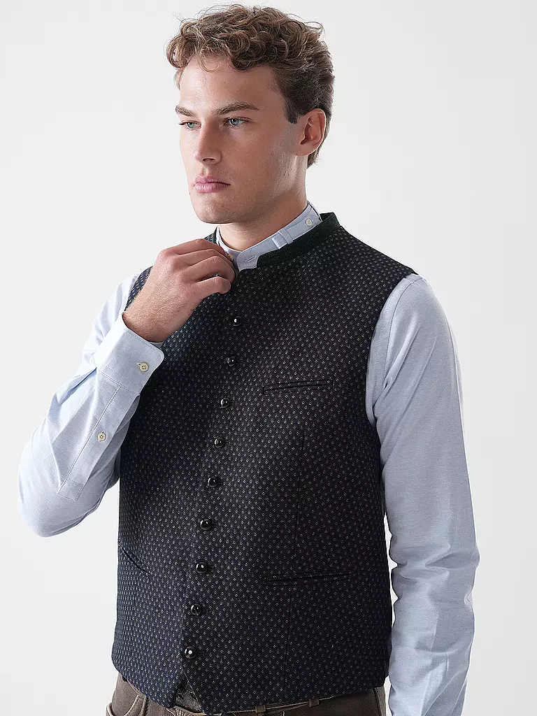 GOTTSEIDANK | Chaleco tradicional KONSTANTIN | Azul