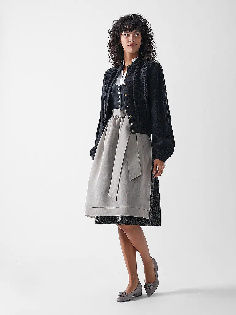 GOTTSEIDANK | Chaqueta de punto tradicional LEA | Negro