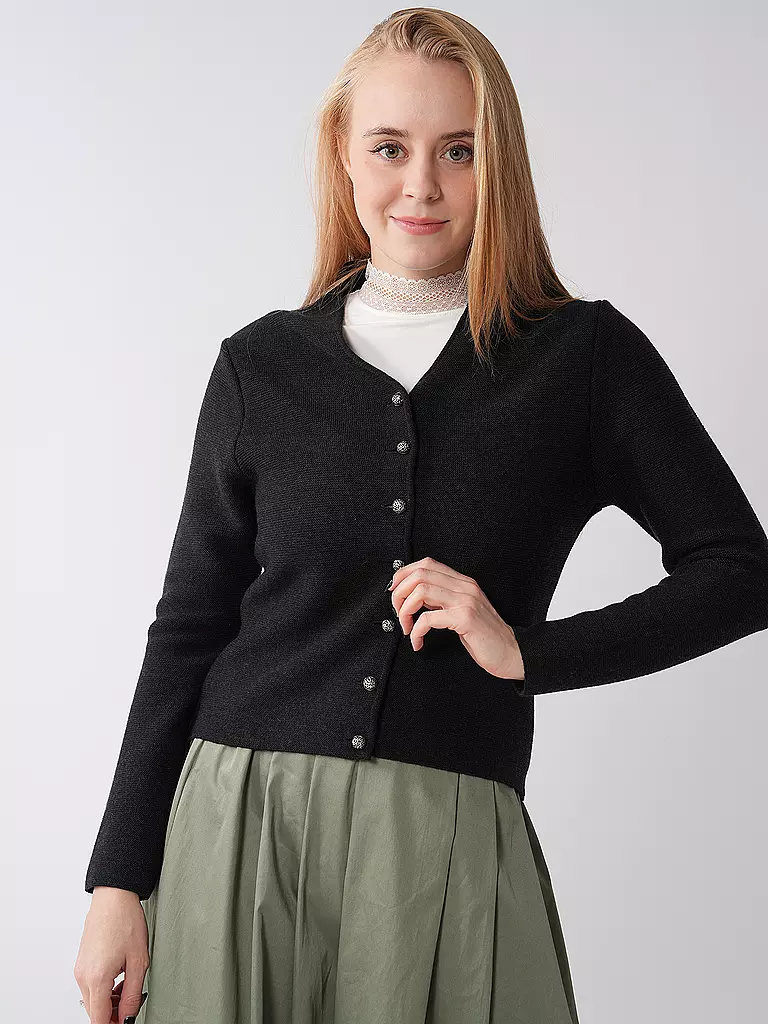 GOTTSEIDANK | Chaqueta de punto tradicional Slim Fit ANNA | 