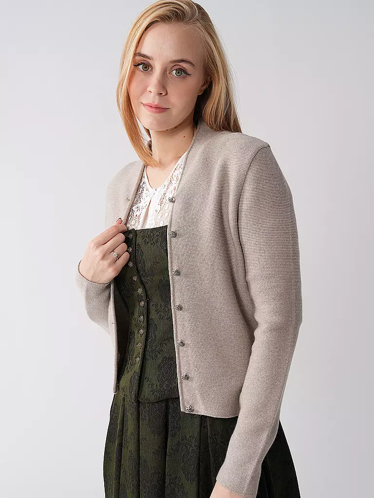 GOTTSEIDANK | Chaqueta de punto tradicional Slim Fit ANNA | 