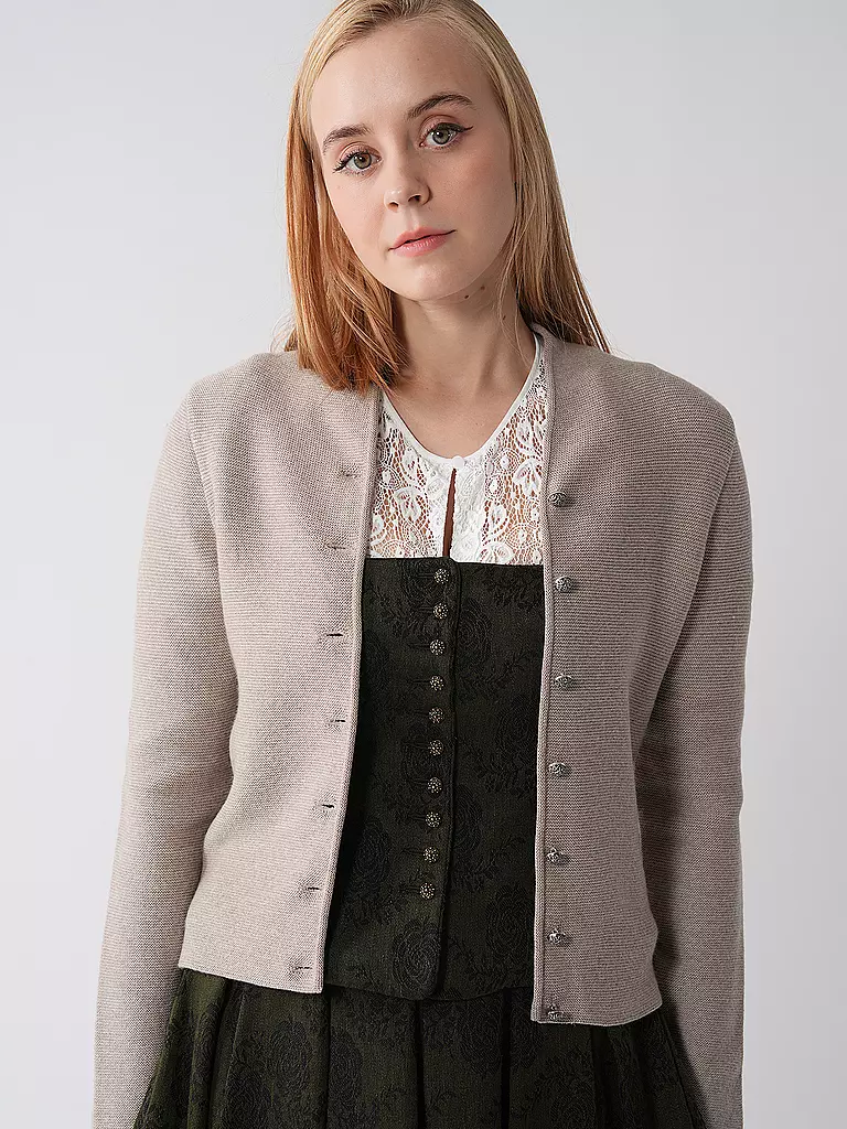 GOTTSEIDANK | Chaqueta de punto tradicional Slim Fit ANNA | 