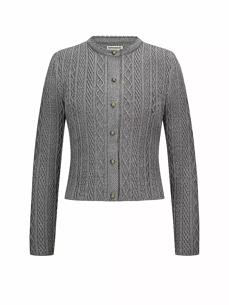 GOTTSEIDANK | Chaqueta de punto tradicional SOPHIA | Gris