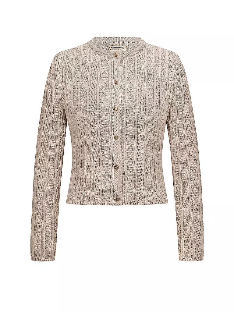GOTTSEIDANK | Chaqueta de punto tradicional SOPHIA | Crema
