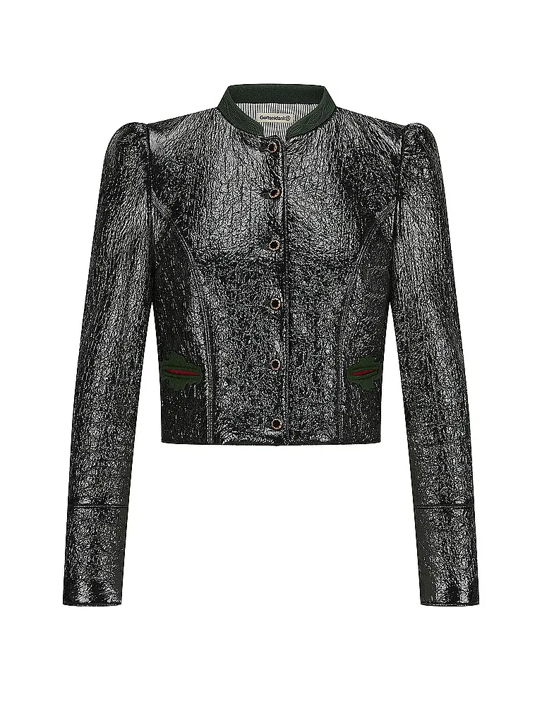 GOTTSEIDANK | Chaqueta tradicional FLORA | Negro